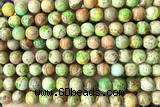 SEAS62 15 inches 8mm round dyed imperial jasper beads