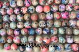 SEAS78 15 inches 8mm round dyed imperial jasper beads