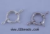 SSC205 5pcs 16mm 925 sterling silver spring rings clasps