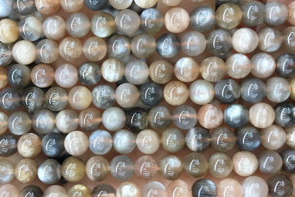 SUNS20 15 inches 6mm round sunstone gemstone beads