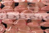 TEAR18 15 inches 13*18mm flat teardrop cherry quartz beads