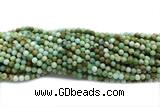 TURQ220 15 inches 4mm round Mongolian turquoise beads