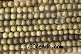 WOOD02 15 inches 6mm round wood beads wholesale