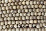 WOOD16 15 inches 8mm round wood beads wholesale