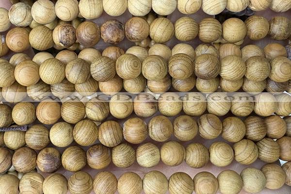 WOOD18 15 inches 8mm round wood beads wholesale